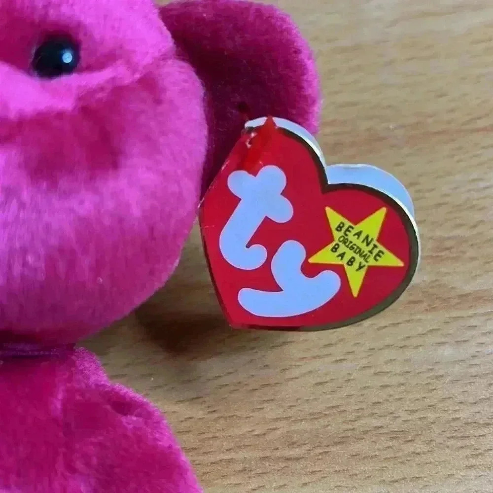 Ty Beanie Baby Valentina Bear - 1998- Hang Tag. Heart Valentines Day - Picture 8 of 11